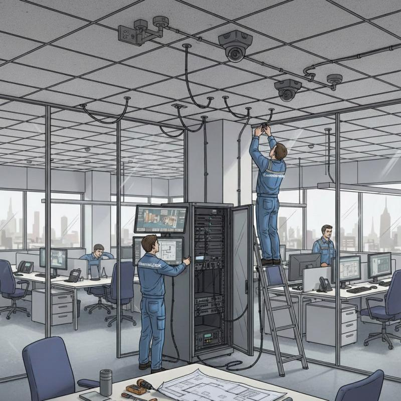 Установить видеонаблюдение в офисе Установить видеонаблюдение в офисе