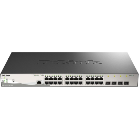 Коммутатор DL-DGS-1210-28MP/ME/B2A