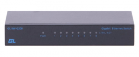 Сетевой коммутатор Gigalink GL-SW-F208 Сетевой коммутатор Gigalink GL-SW-F208