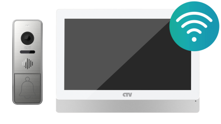 Комплект  видеодомофона CTV 5108 NG Kit