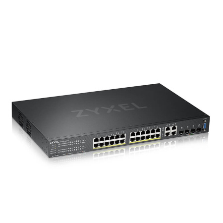 Коммутатор L2 PoE+ Zyxel NebulaFlex Pro GS2220-28HP