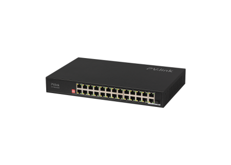Коммутатор PV-POE24G2S1 - 24xPoE