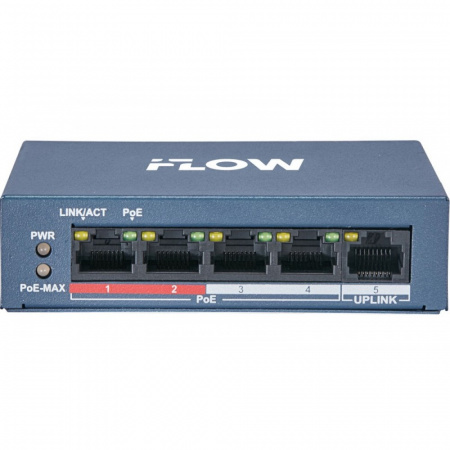 iFLOW F-SW-EU205POE-V Неуправляемый коммутатор